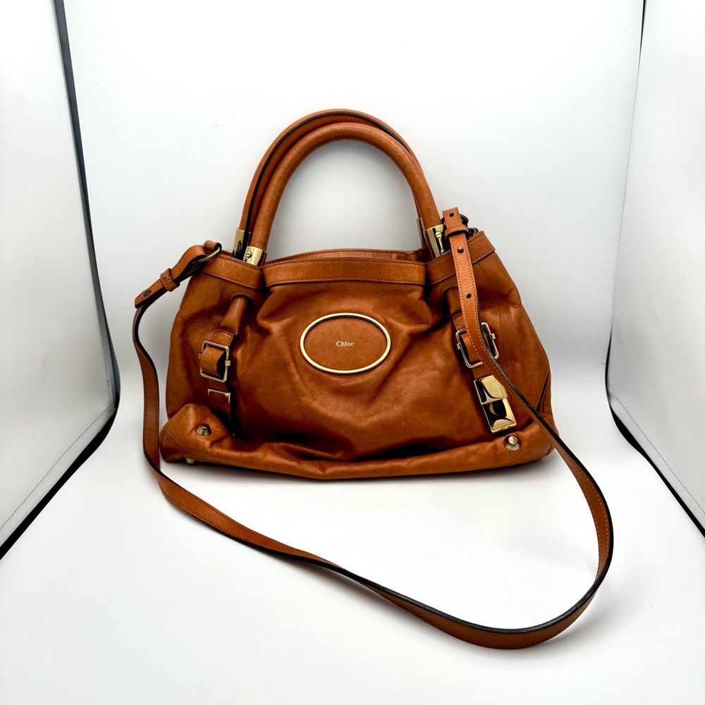 Chloe Victoria 2way Leather Bag - Picture 2 of 8